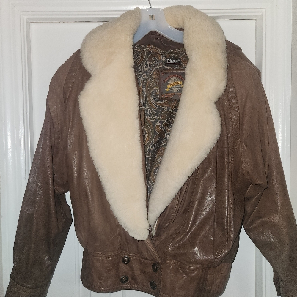 Womens Leather Jacket/ Medium/Adventure Bound by Wilson